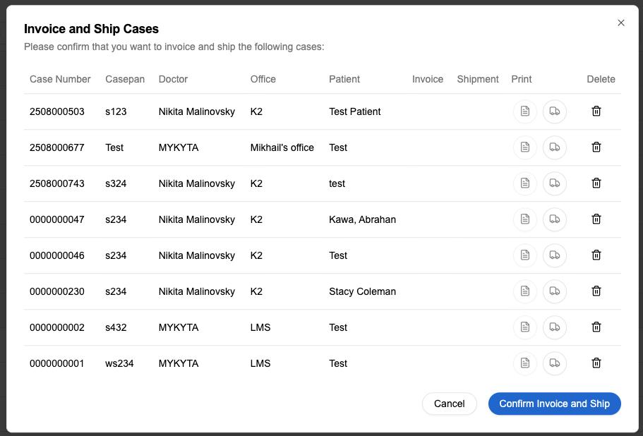 Bulk Tools - Confirmation Dialog