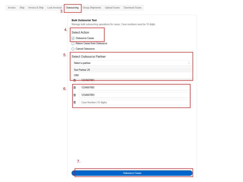 Outsource using scanner tools 2